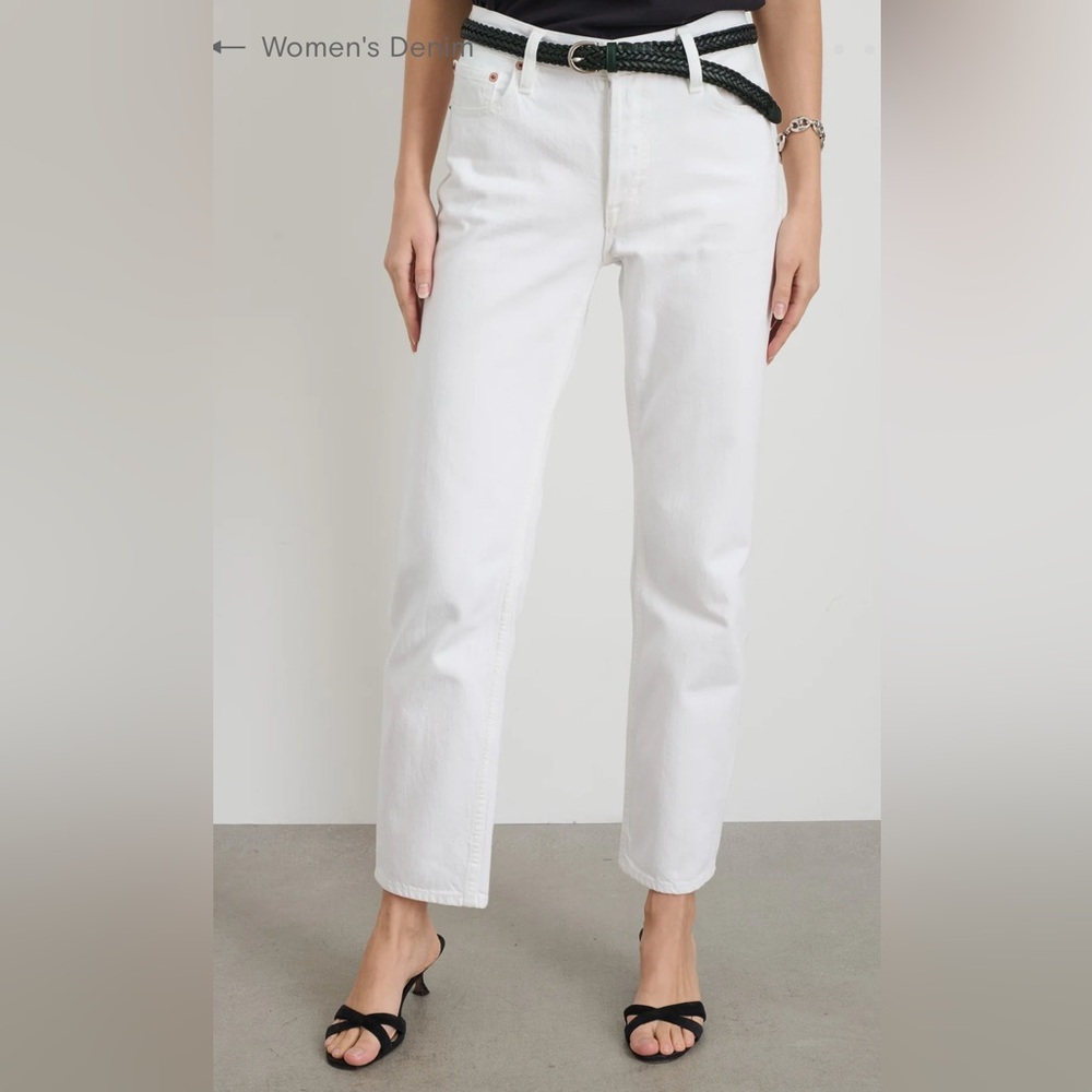 Alex Mill Jane Mid Rise Straight Jeans